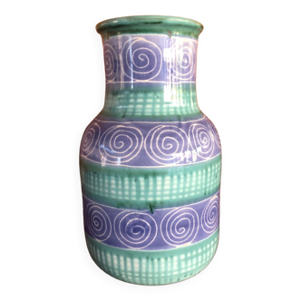 Large Robert Picault ceramic vase