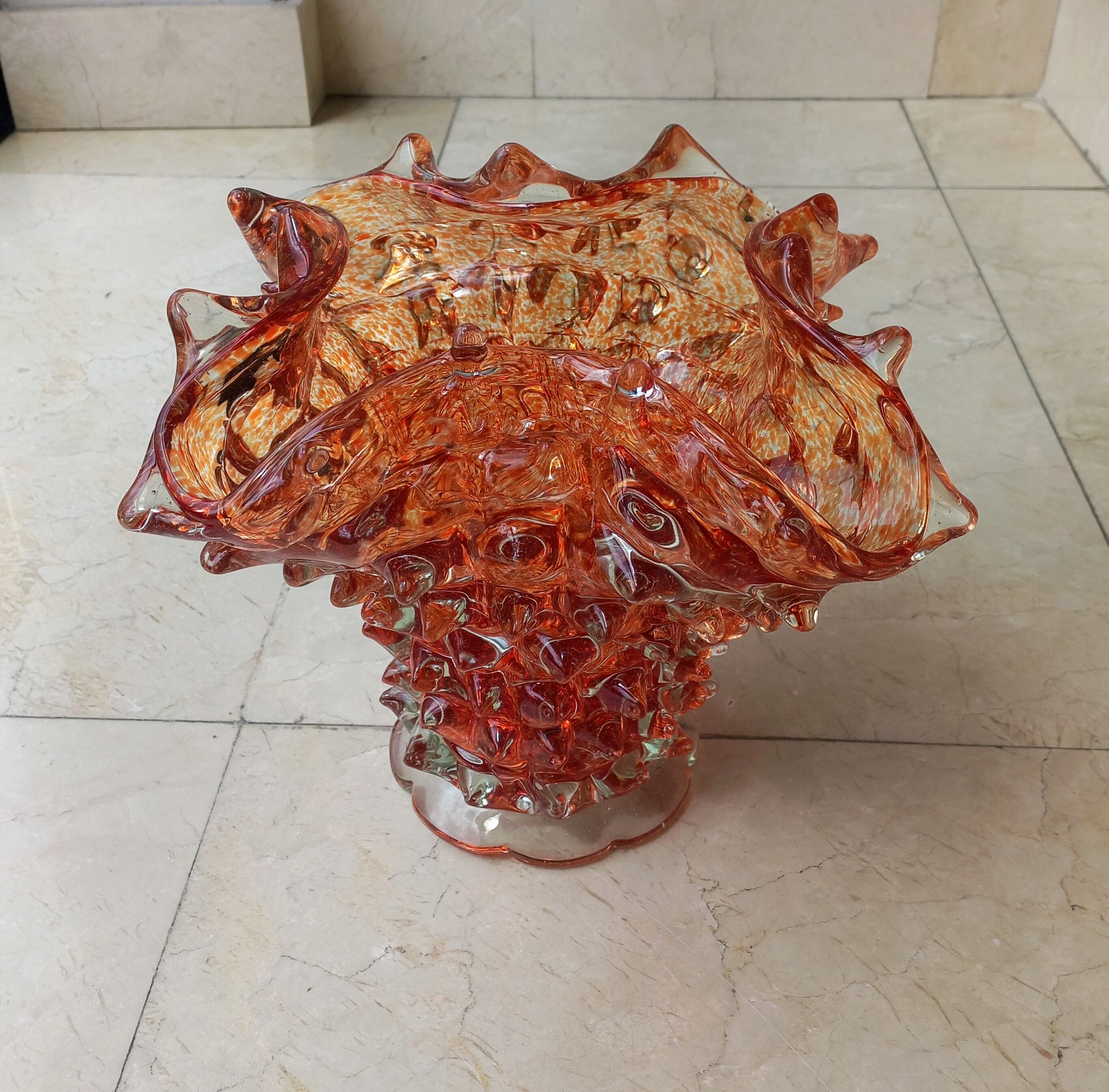 Murano glass centerpiece