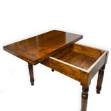 Table italienne en noyer, années 1950