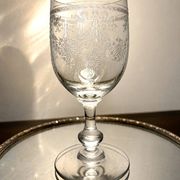 Verre à eau Meisenthal début du 20eme