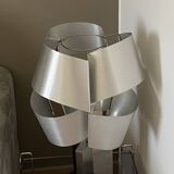 Space age lamp with max sauze lampshade. 1970.