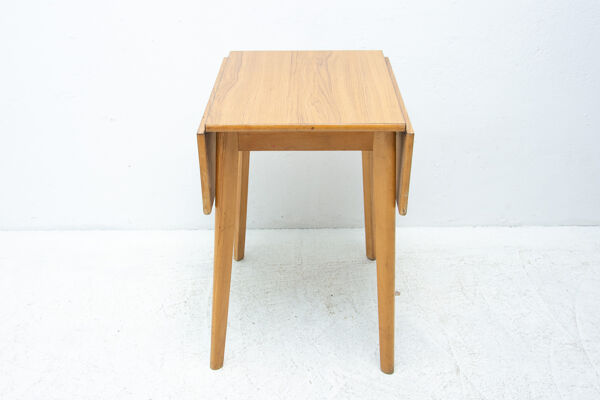 table à manger réglable, années 1970, Tchécoslovaquie
