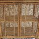 Rattan and woven wicker library