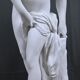 Important biscuit sculpture "The Bather" after Falconet – late 19th century.
