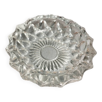 Cut glass ashtray