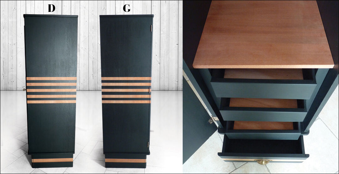 Wardrobe 1 door 1950 1960