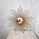 Vintage small and rare sun mirror chaty vallauris