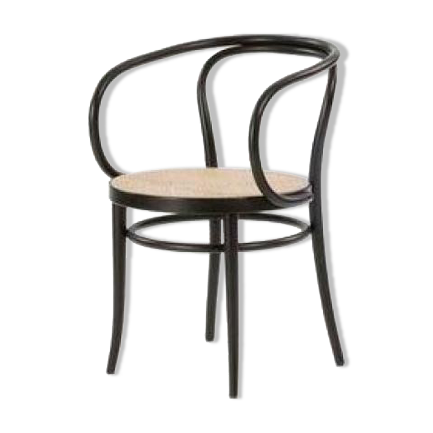 Chair called "B9" or "Le Corbusier" canne circa art nouveau art deco