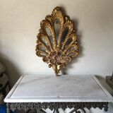 Mirror with glazed glass at the beginning of the 20th century