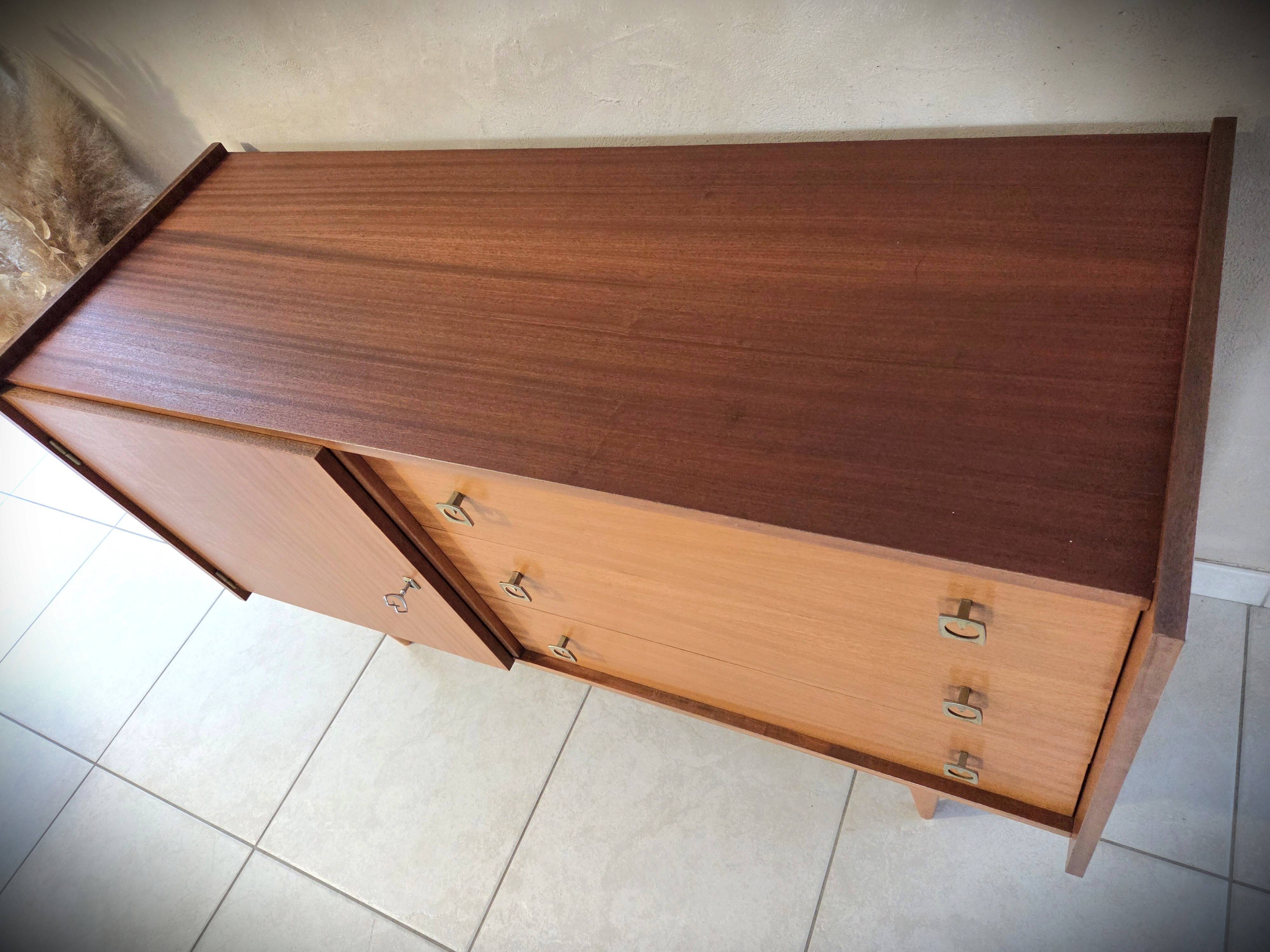 Enfilade design scandinave en teck