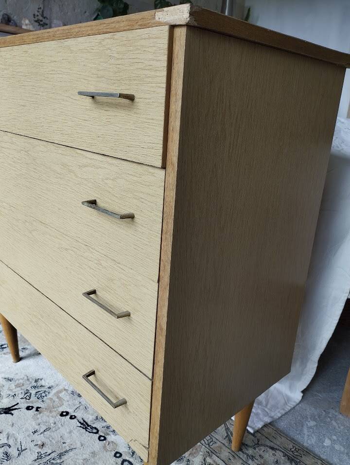 Vintage Scandinavian chest of drawers from the 70s