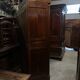 Burl veneer wardrobe