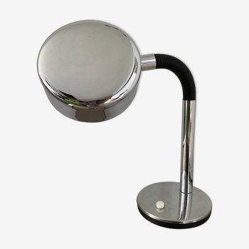 Lampe articulée en metal chromé des années 70