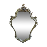 Golden modern mirror  - 90x60cm