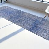 Blue Oushak Runner Rug sku1059