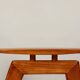 Fauteuil vintage moderne design par J.Smidek blanc beige revêtement bois naturel