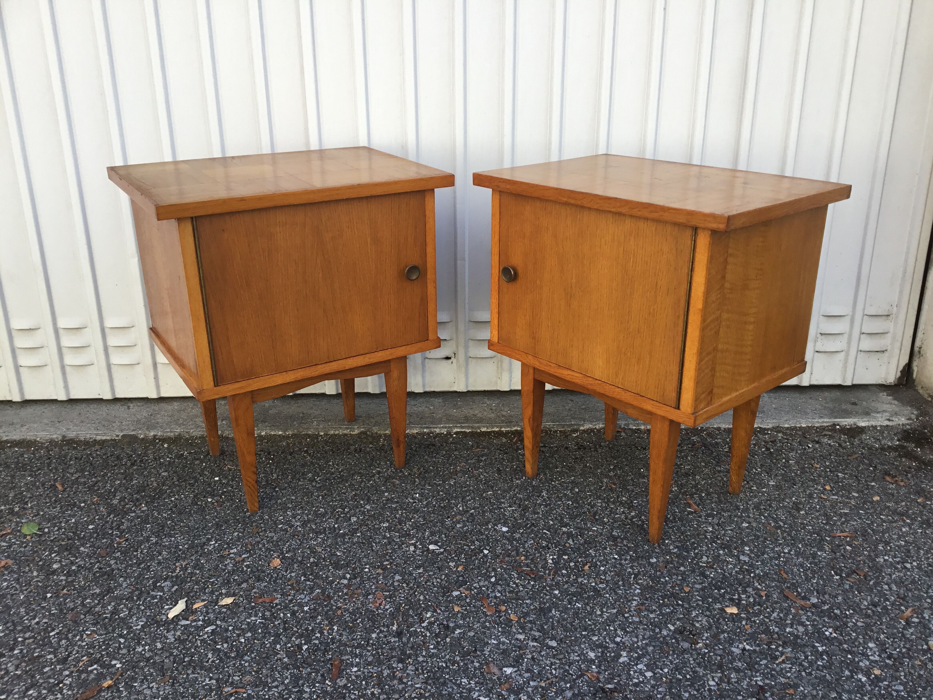 Paire de chevets vintage
