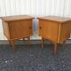 Paire de chevets vintage