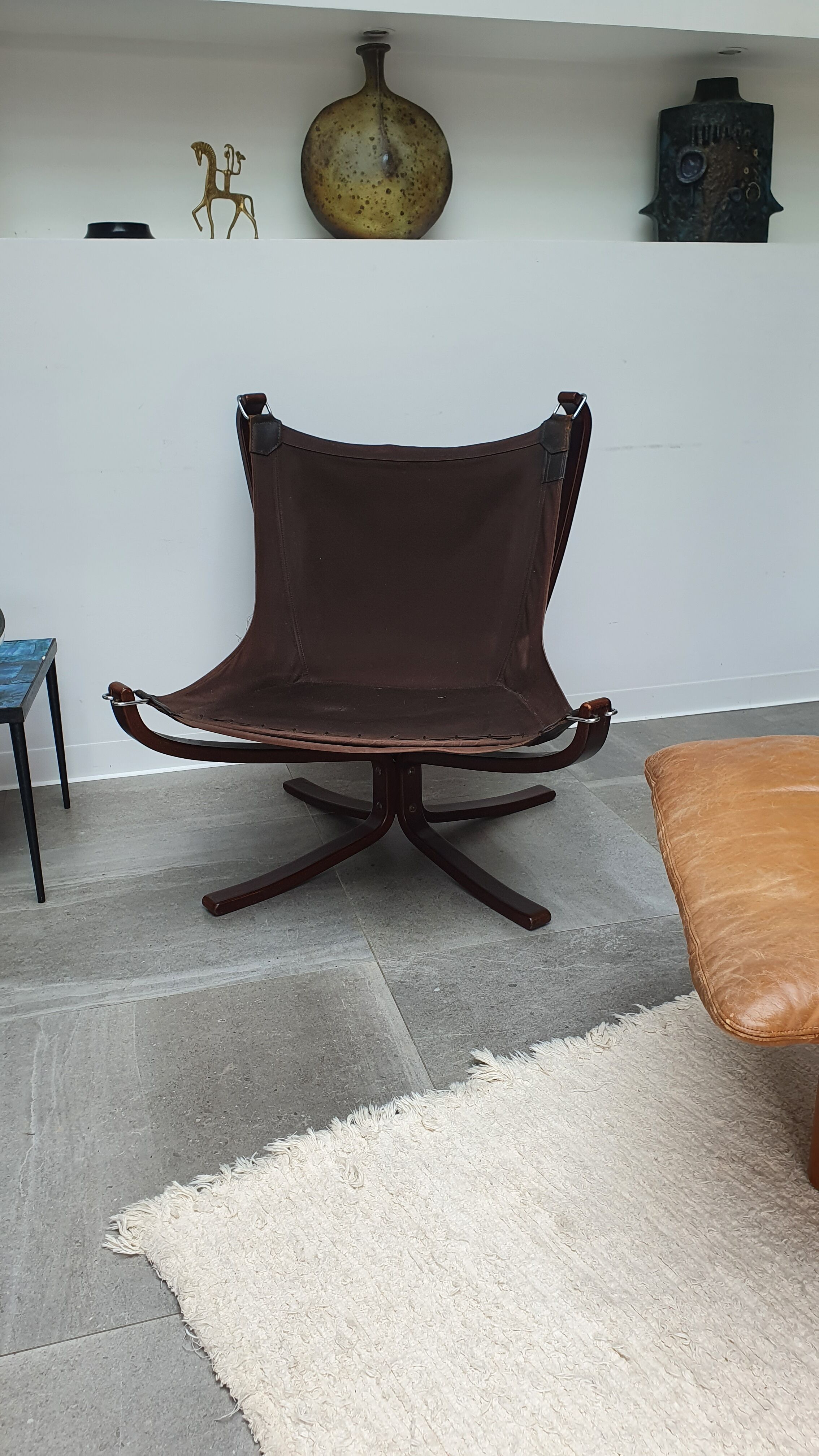 Falcon Scandinavian armchair by Sigurd Resell ed Vatne Mobler