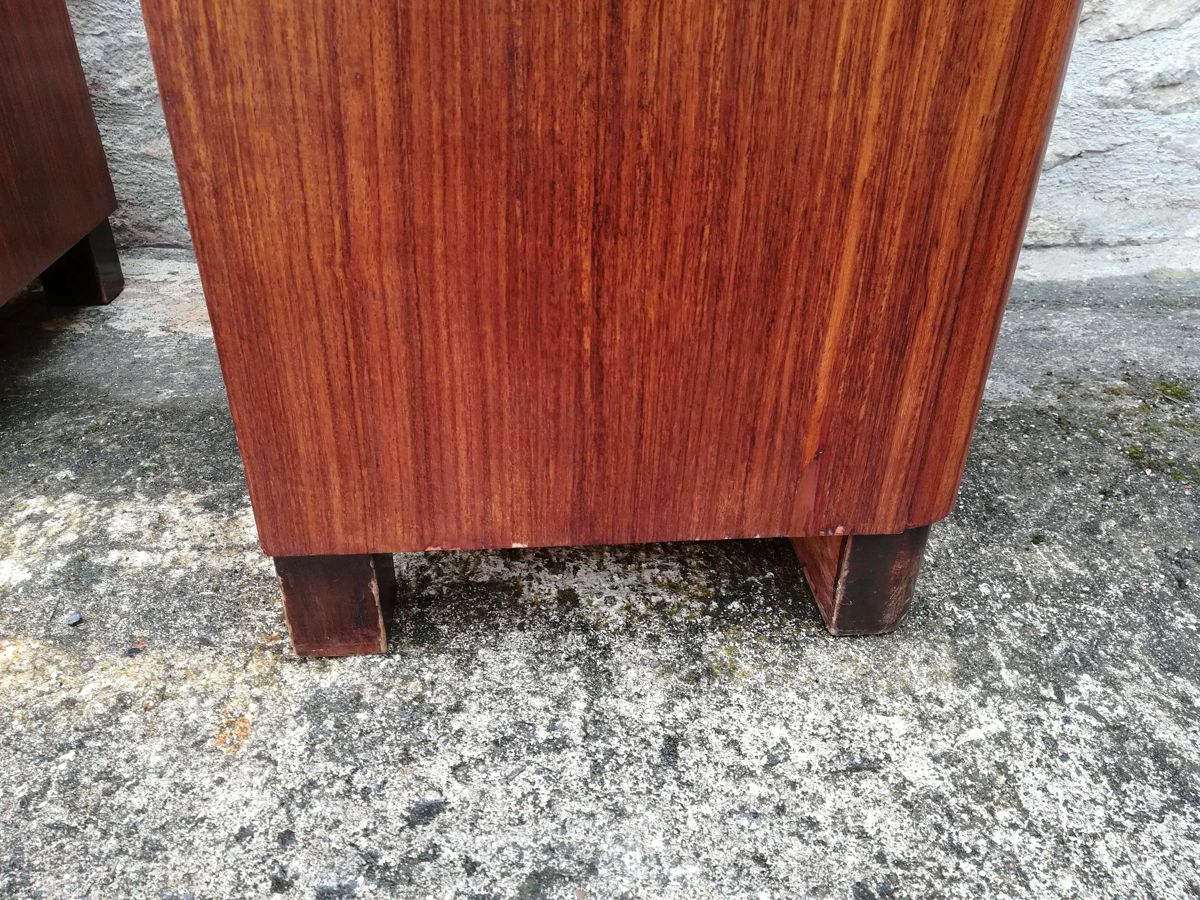 Pair of art deco night tables