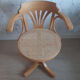 Fauteuil de bureau pivotant ZPM Radomsko - années 50.