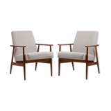Pair of fox armchairs from the 60s