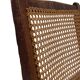 Art Deco easy chair minimalist oak wicker minimalist design