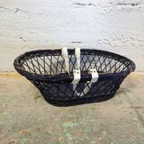 Wicker doll basket