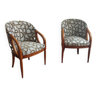 Pair of armchairs