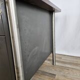 Bureau de direction avec plateau en stratifié palissandre par Mobiltecnica Torino