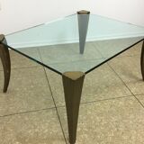 Bronze coffee table by Peter Ghyczy 60/70