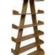 Vintage pyramid cabinet bookcase solid wood design