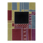 Tisca "Krumi" hand-tufted wool rug, France 1990s