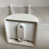 Towel rack white Space age Italy metal plastica