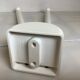 Porte serviettes blanc Space âge Italy métal plastica