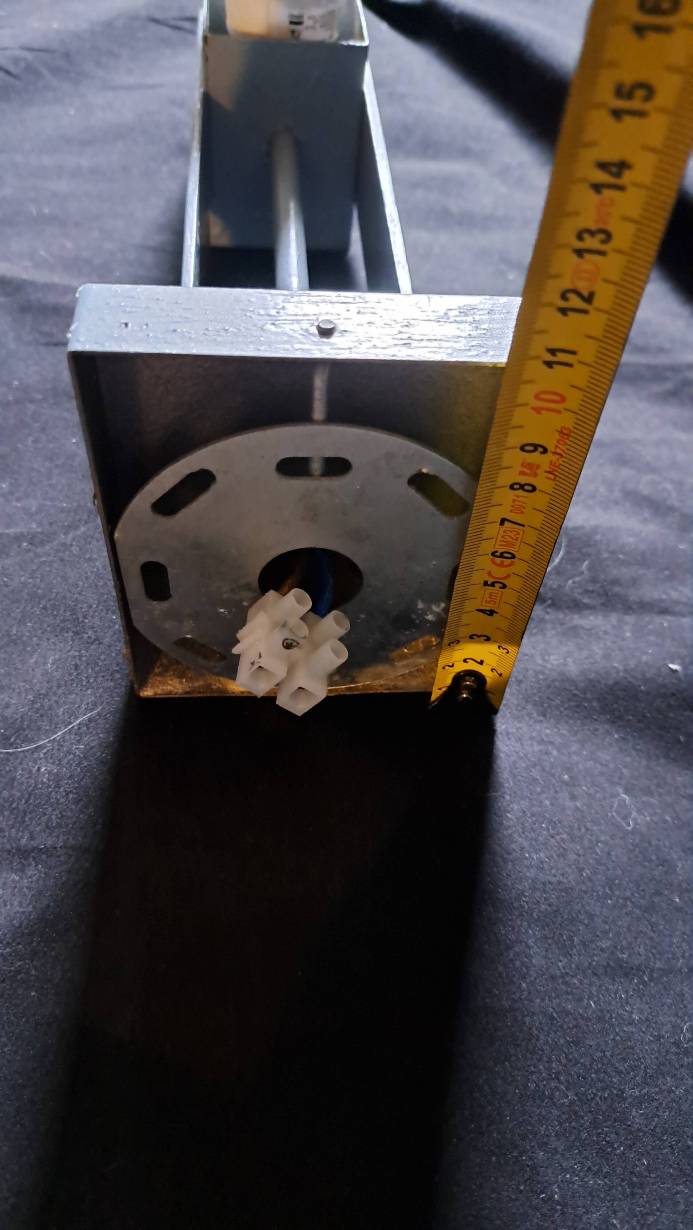 Pair of industrial wall lights, 1970