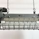 Grey Industrial Hanging Tube Light from Elektrosvit, 1970s
