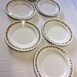6 Villeroy & Boch dinner plates in good condition