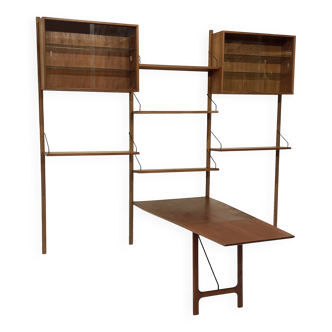 Vintage Poul Cadovius Royal System wall system wall unit