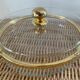 Vintage Hollywood Regency style catchall tray