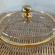 Vide poche vintage style Hollywood Regency 