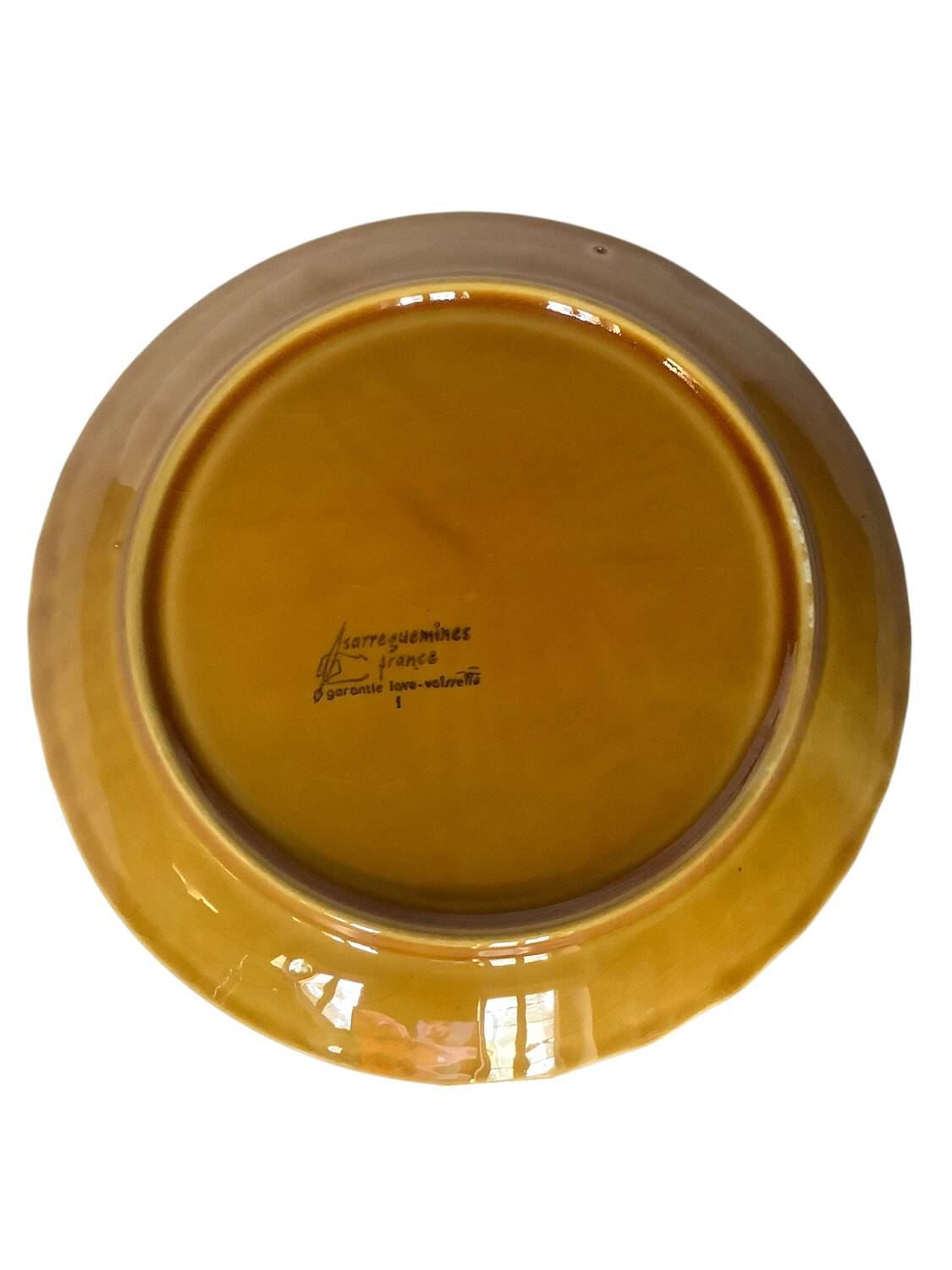 9 vintage sea bream plates – Revernay, France, 1960s