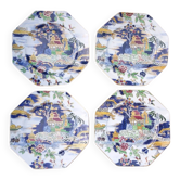 4 Assiettes antiques Royal Winton Grimwades peintes à la main