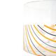 Transparent striped vase by Rosanna Toso for Fratelli Toso, 1970s.