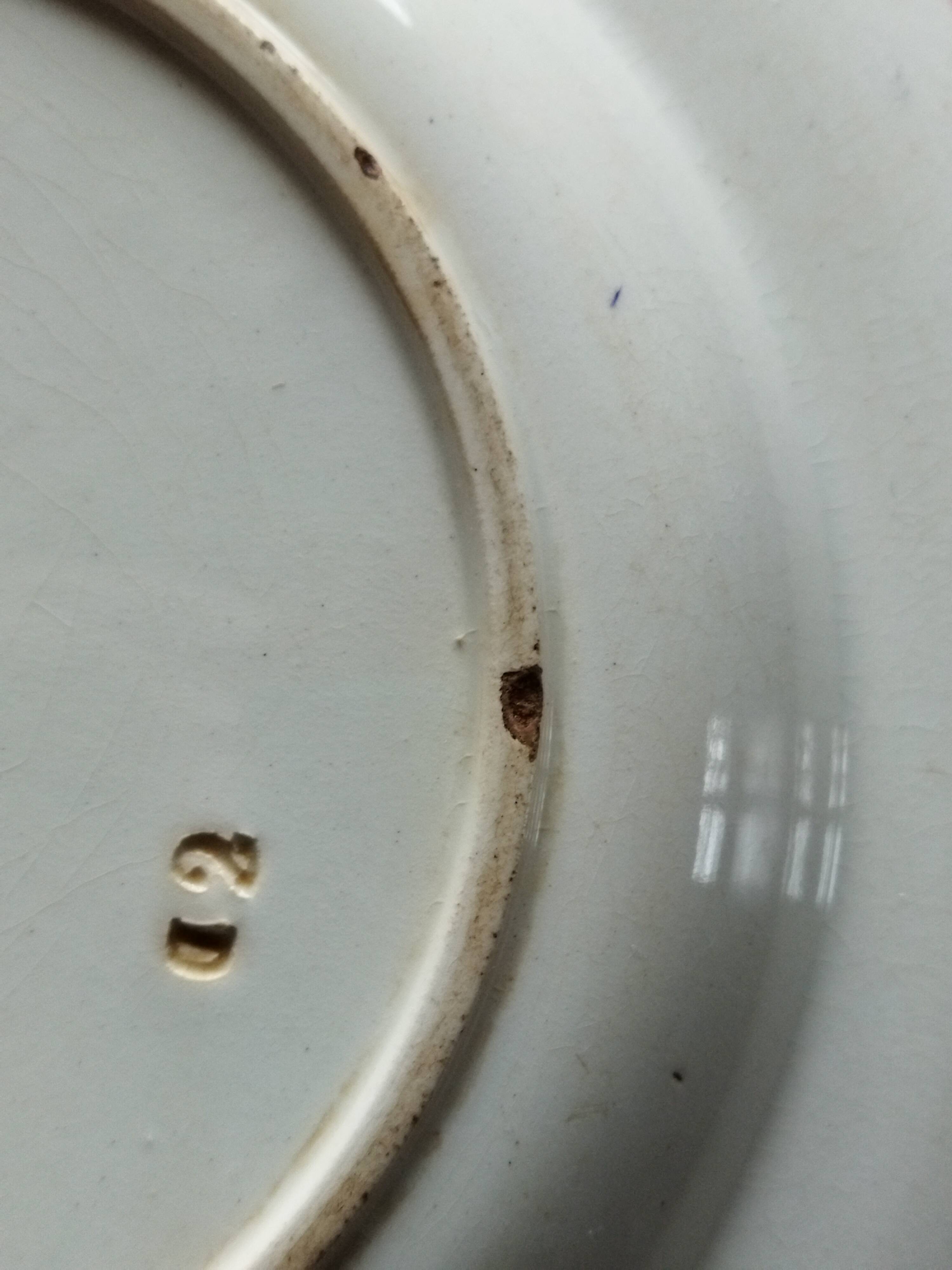 Boulenger & Cie Choisy ironstone deep plate