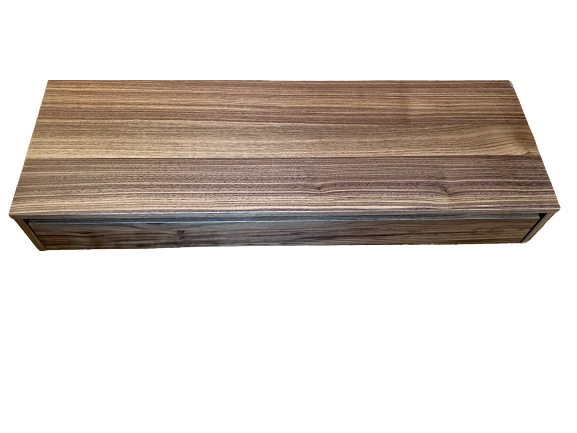 New walnut Pythagoras with drawer - size L - Maze Interiors
