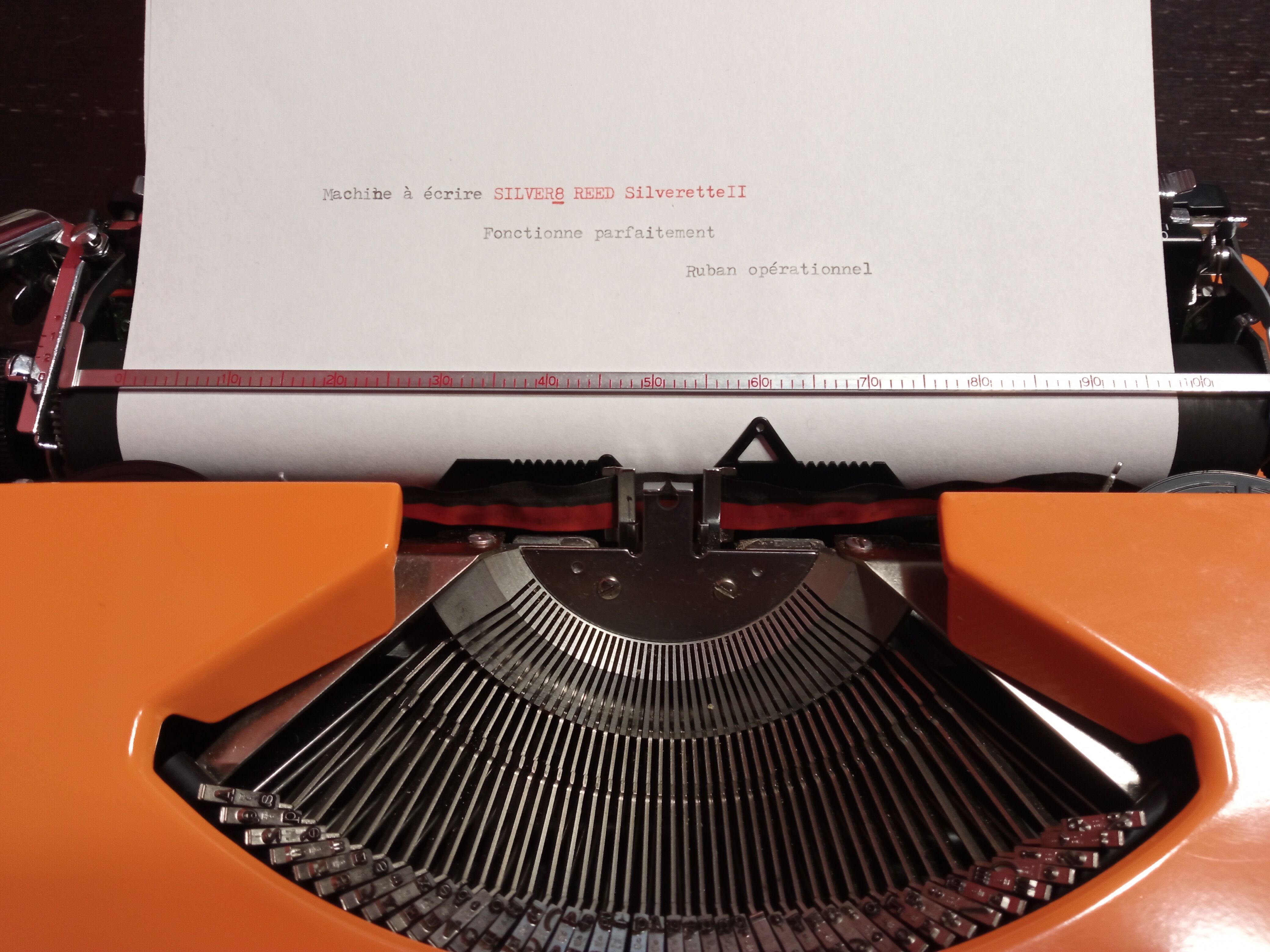 Typewriter Silver Reed Silverette II