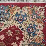 Paire de tapis d'orient iran kashan - fait main - dimensions: 1, 42 x 2.15 mètres