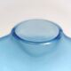Round Cyan Murano Glass Bottle by Alfredo Barbini, Italy, 1980s