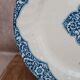 Antique plate Gien 19th century – Grand Dépôt E. Bourgeois Paris – Ironstone